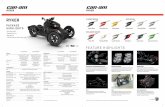 PACKAGE HIGHLIGHTS - Can-Am motorcycles · PACKAGE HIGHLIGHTS · Priced to excite · Designed for fun · Easy to ride · 100 000 ways to make it your own ENGINE OPTIONS The 2-cylinder