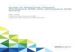 Guide to Deploying VMware Workspace ONE with Workspace ONE ... · Introduction to Workspace ONE 1 VMware Workspace ONE® is a secure enterprise platform that delivers and manages