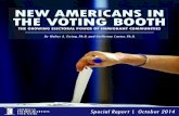 New AmericANs iN the VOtiNG BOOth - American Immigration … · 3 AMERICAN IMMIGRATION COUNCIL | New Americans in the Voting Booth: The Growing Electoral Power of Immigrant Communities