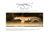 ANNUAL REPORT 2016 - 2017 TIGER RESEARCH AND … · 2019-11-23 · Carnivore Conflict & Conservation of Tigers & Leopards: Tadoba Andhari Tiger Reserve (TATR) Supported by: US Fish