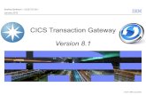 CICS Transaction Gateway Version 8 · Optimised for WebSphere Application Server but open to all. CICS TG delivers connectivity for other JEE applications servers, in addition to