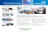 Industrial Weighing and Measuring - Mettler Toledo · Industrial Weighing and Measuring ews Manufacturing p. 10 p. 8 p. 4 p. 2 To gain optimal insight into your processes, utilize