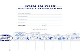 JOIN IN OUR - icm.aexp-static.com · JOIN IN OUR. HOLIDAY CELEBRATION! FROM: TO: EVENT NAME: BUSINESS: ADDRESS: DAY OF: #SHOPSMALL ® EVENT FLYER . INSTRUCTIONS. S H O P S M A L ®