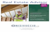 Real Estate Advisor - Nisivoccia · LEED checklist. The checklist addresses the six elements of green building. If your property was certified by another program (for exam-ple, Green