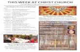 THIS WEEK AT CHRIST CHURCH - Clover Sitesstorage.cloversites.com/christchurch2/documents/2016-05... · 2016-05-06 · John Livingston, Ansie Sperry, Owen Cance, Susan & Dean Miller,