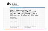 Discussion Paper #2016.06 Can Successful …seii.mit.edu/wp-content/uploads/2016/10/SEII-Discussion...Can Successful Schools Replicate? Scaling Up Boston’s Charter School Sector