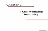 Chapter 8: T Cell-Mediated Immunitytheory.bio.uu.nl/immbio/sheets/College_10_mei.pdfT Cell-Mediated Immunity CD4 T H 2 cells activate only those B cells that recognize the same antigen
