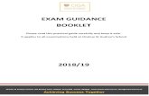 EXAM GUIDANCE BOOKLET - Onslow St Audrey's School … · EXAM GUIDANCE BOOKLET . Please read this practical guide carefully and keep it safe. It applies to all examinations held at