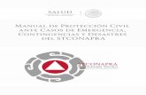 Manual de Protección Civil STCONAPRA (Final) › ...responsable los recursos necesarios para un programa de Protección Civil Interno Escasa participación del personal en cursos
