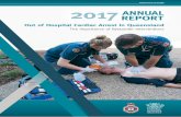 Out of Hospital Cardiac Arrest in Queensland OHCA Annual...fiˆˇˇ˘ ˙ ˙˙Out of Hospital Cardiac Arrest in Queensland 5 Executive summary 1741 cases* 67% male * had resuscitation