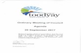 Please note - Shire of Toodyay › files › sharedassets › public › ... · 9/26/2017  · confirmed minutes, including relevant attachments, are signed by the Presiding Person
