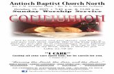 Antioch Baptist Church North · Rev. James R. Miller, Pastor Bridge of Life & King Star Baptist Church Corpus Christi, TX On Sunday, October 22, at 11:00 a.m., a musical pre-sentation