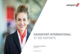 SWISSPORT INTERNATIONAL AT 300 AIRPORTS · €272.3m 2018: €273.2 million1 OPERATING FIGURES FINANCIAL RESULT 1 On constant currency basis 2 Operating EBITDA (pre-IFRS 16), as defined