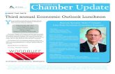 SAVE THE DATE Third annual Economic Outlook Luncheon Y · 2020-06-04 · 2016 Economic Outlook Luncheon. Keynote Speaker: Peter F. Orazem Iowa State University Economics Professor