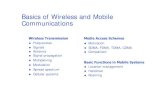 Basics of Wireless and Mobile Communicationsdocshare04.docshare.tips/files/23003/230038339.pdfBasics of Wireless and Mobile Communications Wireless Transmission Frequencies Signals