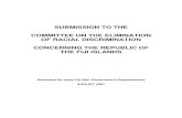 SUBMISSION TO THE COMMITTEE ON THE ELIMINATION OF …tbinternet.ohchr.org/Treaties/CERD/Shared Documents/FJI/INT_CERD… · NGOs Submission to the Committee on the Elimination of