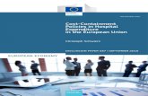 Cost containment policies on hospital expenditure in the European Union › info › sites › info › files › dp037_en.pdf · 2018-02-16 · European Economy Discussion Papers