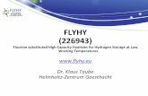FLYHY (226943) - Europa Programme review … · FLYHY (226943) Fluorine substituted High Capacity Hydrides for Hydrogen Storage at Low Working Temperatures Dr. Klaus Taube Helmholtz-Zentrum