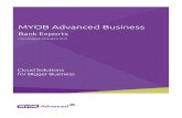MYOB Advanced Businesshelp.myob.com.au/advanced/whitepapers/MYOB Advanced... · 2015-02-09 · • Payment Methods (CA.20.40.00) are associated with Export Scenarios, and applied
