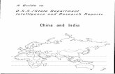 A Guide to 0.S.S./State Department Intelligence and …...0.S.S./State Department Intelligence and Research Reports III China and India Edited by Paul Kesaris A MICROFILM PROJECT OF