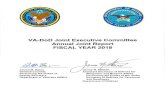 VA-DoD Joint Executive Committee Annual Joint Report ... › Portals › 52 › Documents... · VA-DoD Joint Executive Committee Annual Joint Report FISCAL YEAR 2018 James M. Byrne