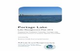 Portage Lake - Lake Management Planportagelakewatershed.com/.../2014/...Report-2016-1.pdfPortage Lake has been managed over the past eight years with goals of identifying and reducing