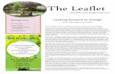 The Leaflet - McGill Universitywebpages.mcgill.ca/staff/Group4/agodbo/web/Spring_2014...succumbing to beech bark disease. There is nothing that we can do about it except enjoy seeing