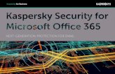 Kaspersky KASPERSKY SECURITY FOR MICROSOFT OFFICE 365 â€؛ kaspersky_enterprise â€؛ ...آ  KASPERSKY SECURITY