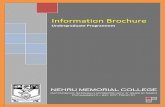 Information Brochurenmc.ac.in › admission2020 › downloads › eBrochure.pdf · BCA is a highly professional oriented course. It enables students to practically apply and solve