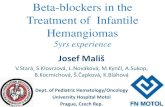 Beta-blockers in the Treatment of Infantile Hemangiomas2015.eapcongress.com/wp-content/uploads/2015/11/1600... · 2015-11-04 · Hemangioma Evolution Phases Birth W1 W4 M6 M12 M18