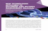 NEW TECHNOLOGIES APPLICABLE TO DOCUMENT AND RECORDS MANAGEMENT… · 2018-10-08 · AAC. Associació d’Arxivers · Gestors de Documents de Catalunya New Technologies Applicable