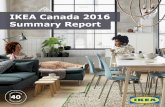 HEJ FROM DAVID MCCABE - IKEAHEJ FROM DAVID MCCABE ACTING PRESIDENT, IKEA CANADA. Table of Contents. Fiscal Year 2016 Milestones Fiscal Year 2016 Business Performance. Customers Life