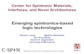 Emerging spintronics-based logic technologiespeople.ece.umn.edu/groups/cspin/events/dac... · Workshop on the Future of Spintronics (June 5, 2016) Results Set Parameters Set 1 Set
