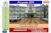 Government Degree College Ganderbal,Kashmir (J&k)gdcganderbal.edu.in/Files/a8029a93-30ad-4933-a19a-59136f... · 2019-02-05 · 04 Dr.Bilal Ahmad Sheikh Convenor Admission Committee