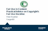 Fair Use in Context: Practical Advice on Copyright’s … › webfiles › Fair Use In...2010/12/15  · Ashley Furniture Industries Inc. v. American Signature, Inc., Case No 2:11-cv-427