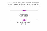 KANSAS STATE EMPLOYEES HEALTH CARE COMMISSION€¦ · The Kansas State Employees Health Care Commission (HCC) was created by the 1984 Legislature through the enactment of K.S.A. 75-6501