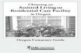 Choosing an Assisted Livingor Residential Care Facility€¦ · Served/se2000.pdf The Consumer Information Statement (CIS) used to be called a Uniform Disclosure Statement or “UDS.”