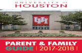 2 University of Houston ... · Houston’s NCAA sponsored intercollegiate athletic programs. UH students can also purchase discounted student guest tickets to Houston Cougar home