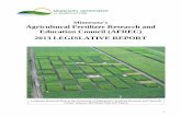 Minnesota’s Agricultural Fertilizer Research and Education ... · eventually passed. The Agricultural Fertilizer Research and Education Council (AFREC) was officially created on