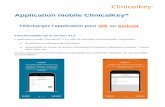 Application mobile ClinicalKey - Elsevier › __data › assets › pdf_file › 0008 › ...2019/07/24  · Application mobile ClinicalKey® Téléchargez l ’ application pour iOS