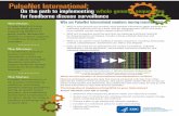PulseNet International: On the path to implementing whole ... · PulseNet International: On the path to implementing whole genome sequencing for foodborne disease surveillance The