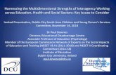 Harnessing the Multidimensional Strengths of Interagency ... · Harnessing the Multidimensional Strengths of Interagency Working across Education, Health and Social Sectors: Key Issues