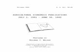AGRICULTURAL ECONOMICS PUBLICATIONS JULY …publications.dyson.cornell.edu/outreach/extensionpdf/...OCTOBER 1992 A. E. EXT. 92-21 AGRICULTURAL ECONOMICS PUBLICATIONS JULY 1, 1991 -