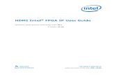HDMI Intel® FPGA IP User Guide · HDMI Intel FPGA IP User Guide Archives.....134 10. Document Revision History for the HDMI Intel FPGA IP User Guide ... between a PC and TV, or between