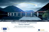European GNSS Programmes EGNOS and Galileo · 17 November, 2016 The European GNSS Programmes 5 Service Characteristics Service Status Open Service accuracy ~1m, free available since