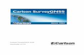 Carlson SurveyGNSS 2016 UserGuide v1.0files.carlsonsw.com › mirror › manuals › Carlson SurveyGNSS 2016 UserGuide.pdfCarlson SurveyGNSS is a reliable and precise tool for all