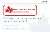 Challenges in Sustaining a Productive Benchmarking Partnership · • Water, wastewater and storm water is a municipal responsibility. • Provincial government acts as Regulator