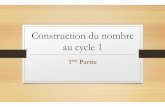 Construction du nombre au cycle 1 - Académie d'Aix-Marseille › spip › ... › pdf › diapo... · pe+ts nombres Uliser le nombre pour désigner un rang, une posion Construire