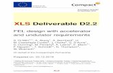 XLSDeliverable D2 · 2020-02-28 · Page 5 Facility Concept 1 Facility Concept 1.1 CompactLight FEL Synchrotron radiation (SR) has become a fundamental and indispensable tool for