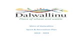 Shire of Dalwallinu Sport and Recreation Plan 2019 - 2029 · The Shire of Dalwallinu Sport and Recreation Plan provides information about the role of the Council in supporting and